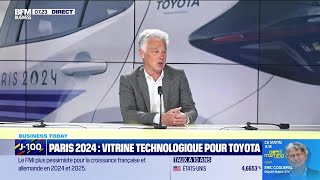 TOYOTA MOTOR CORP. Frank Marotte (Toyota) : Toyota, transporteur officiel de Paris 2024