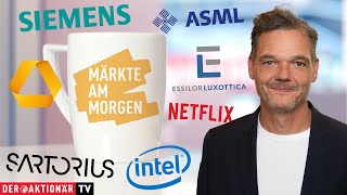 ESSILORLUXOTTICA Märkte am Morgen: Netflix, Intel, Meta, EssilorLuxottica, Sartorius, Commerzbank, Siemens, ASML