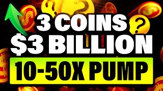 3 Low cap Altcoins That Can Easily 10x 50x Very SOOOON