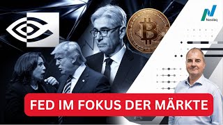 BITCOIN FED-Zinsentscheid verschärft US-Wahlkampf - Nvidia rüstet sich – Nasdaq 100, Gold, Bitcoin im Fokus