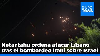 El Ejército israelí sigue atacando Beirut tras la ofensiva con misiles de Irán contra Israel