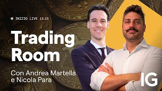 Live Trading con Nicola Para e Andrea Martella | IG Trading Room del 19.11.2024