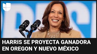 GANA Kamala Harris gana en Oregon y Nuevo México, según proyecciones de AP