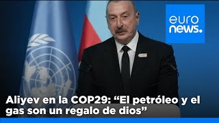 El presidente de Azerbaiyán reprocha la &quot;hipocresía&quot; occidental en un polémico discurso inaugural