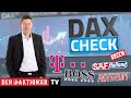 DAX-Check LIVE: Aixtron, Deutsche Telekom, Hugo Boss, Munich Re, SAF-Holland, Siemens Energy