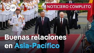 🔴 DW Noticias del 20 de junio: Putin busca reforzar vínculos en Asia-Pacífico [Noticiero completo]