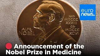 NOBEL 🔴 Nobel Prize Ceremony 2024 | Announcement of the Nobel Prize in Medicine | euronews 🇬🇧