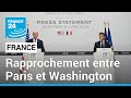 Emmanuel Macron reçoit Joe Biden : rapprochement entre Paris et Washington • FRANCE 24