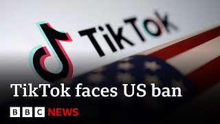 TikTok faces US ban as bill set to be signed by Biden | BBC News