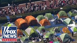 Protesters are defying Columbia University&#39;s order to leave encampment
