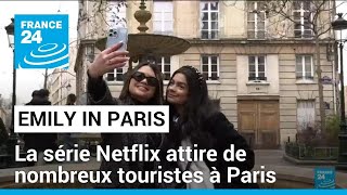 NETFLIX INC. &quot;Emily in Paris&quot; : la série Netflix attire de nombreux touristes à Paris • FRANCE 24