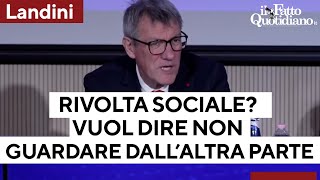 Landini vs Confindustria: &quot;Sbagliato parlare di rivolta sociale? Non guardare dall&#39;altra parte&quot;