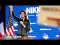 Nikki Haley says she'll vote for Trump