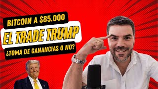 BITCOIN Bitcoin a $85,000. El Trade TRUMP ¿Toma de ganancias o no?