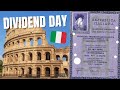 DIVIDEND DAY per il FTSE Mib: ANALISI sull'INDICE ITALIANO