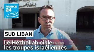 Liban : le Hezbollah cible les troupes israéliennes au sol • FRANCE 24