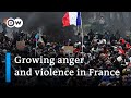 France protests show signs of slowing down, hundreds of thousands still on the streets | DW News