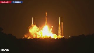 STARLINK SpaceX met en orbite 56 nouveaux satellites Starlink: les images du décollage de la fusée Falcon 9