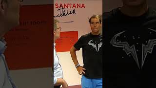 Feijóo mantiene un encuentro con Rafa Nadal con motivo del inicio del Mutua Madrid Open