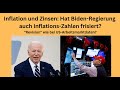 Inflation, Zinsen: Hat Biden-Regierung auch Inflations-Zahlen frisiert? Videoausblick