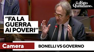 Bonelli attacca la maggioranza: &quot;Governo fa la guerra ai poveri, destra codarda costruisce iniquità&quot;