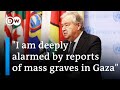 Israel says over 300,000 flee Rafah, UN calls for investigation into Gaza mass graves | DW News