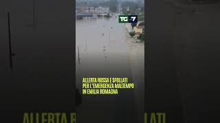 Allerta rossa e sfollati per l’emergenza #maltempo in Emilia Romagna