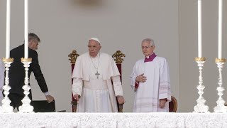 MASS Pope Francis speaks about struggles facing people of Haiti during Venice mass