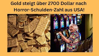 UBER INC. Gold steigt über 2700 Dollar nach Horror-Schulden-Zahl aus USA! Videoausblick