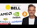 Opening Bell: Bitcoin, Coinbase, Microstrategy, Gold, Barrick, Silber, AMD, Nvidia, Alphabet, Tesla
