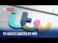 ITV ORD 10P - ITV bosses quizzed by MPs after Phillip Schofield's exit from This Morning