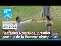 JO 2024 : Le champion olympique d'aviron Stefanos Ntouskos premier porteur de la flamme olympique