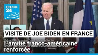 JOE Visite d&#39;Etat de Joe Biden en France : l&#39;amitié franco-américaine renforcée • FRANCE 24