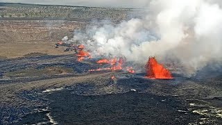 Hawaii: spaventa l&#39;eruzione del vulcano Kilauea, rischio smog per i cittadini