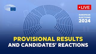 EU elections: first provisional results, President and candidates&#39; addresses