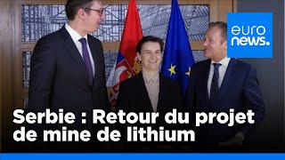 Serbie : le projet controversé de mine de lithium de nouveau sur la table