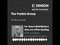The Pebble Group in 60 seconds