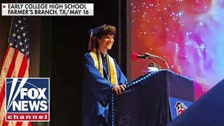 WATCH: HS valedictorian delivers tearjerking speech hours after father&#39;s funeral