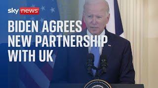 UK and US agree new partnership to boost economic security