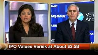 VERISK ANALYTICS INC. Coyne Says Verisk Focused on Health, Mortgage Firm Buys: Video
