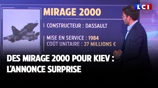 Des Mirage 2000 pour Kiev : l&#39;annonce surprise