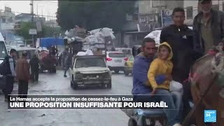 Accord de trêve : une proposition insuffisante pour Israël • FRANCE 24