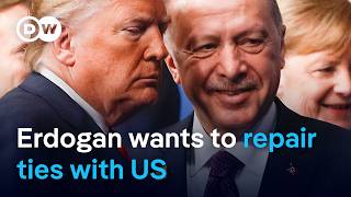 Erdogan eyes reset in relations after Trump victory | DW News