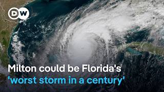 Stay and &#39;you are going to die&#39;: Florida braces for direct hit from Hurricane Milton | DW News