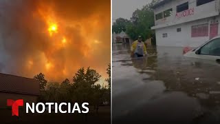 Declaran estado de emergencia en Nuevo México por incendios que han forzado miles de evacuaciones