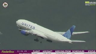 BOEING COMPANY THE USA: Boeing 777 verliert beim Start einen Reifen