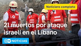 🔴 DW Noticias del 14 de octubre: Israel bombardea norte de Líbano [Noticiero completo]