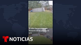 Un policía salva a un niño de ahogarse | Noticias Telemundo