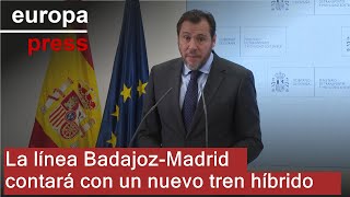 La línea Badajoz-Madrid contará con un nuevo tren híbrido