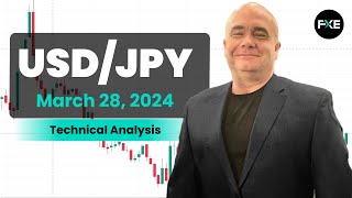 USD/JPY USD/JPY Daily Forecast and Technical Analysis for March 28, 2024, by Chris Lewis for FX Empire
